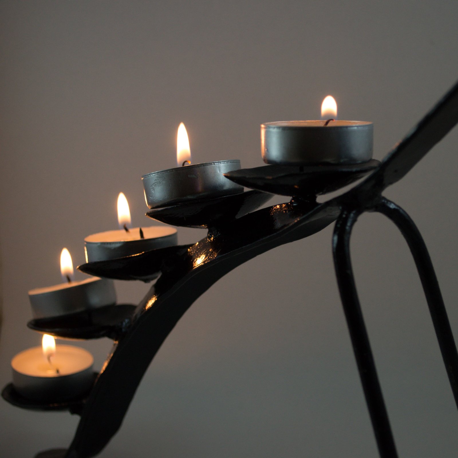 Handcrafted Wrought Iron Deer Candle Holder | LaksourCrafts