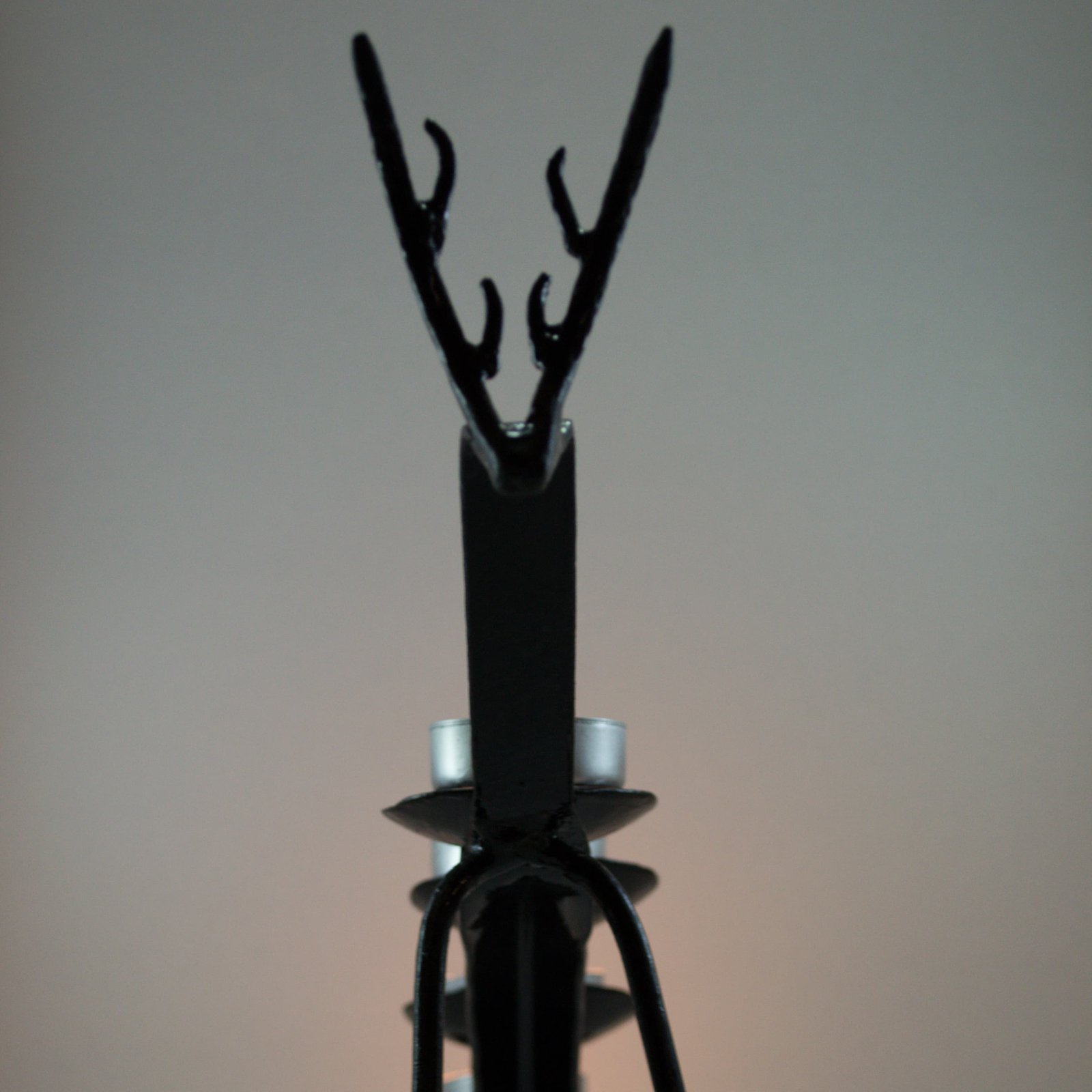 Handcrafted Wrought Iron Deer Candle Holder | LaksourCrafts
